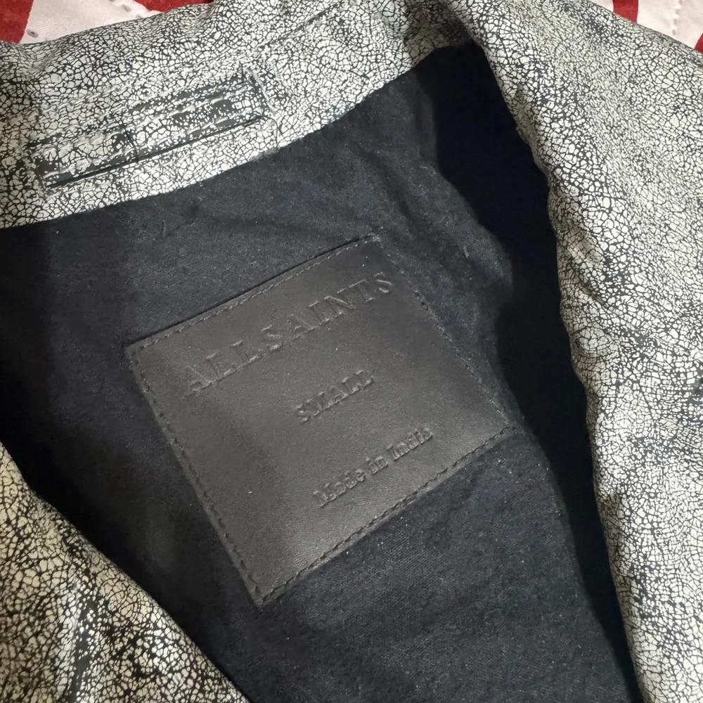 Allsaints leather jacket - Picture 2 of 7